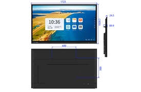 75寸会议触摸一体机|无线投屏｜反向控制｜ 40点触摸｜
