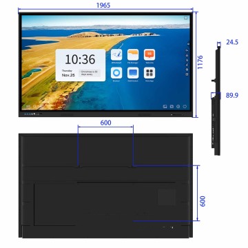 86寸触摸会议教学平板一体机